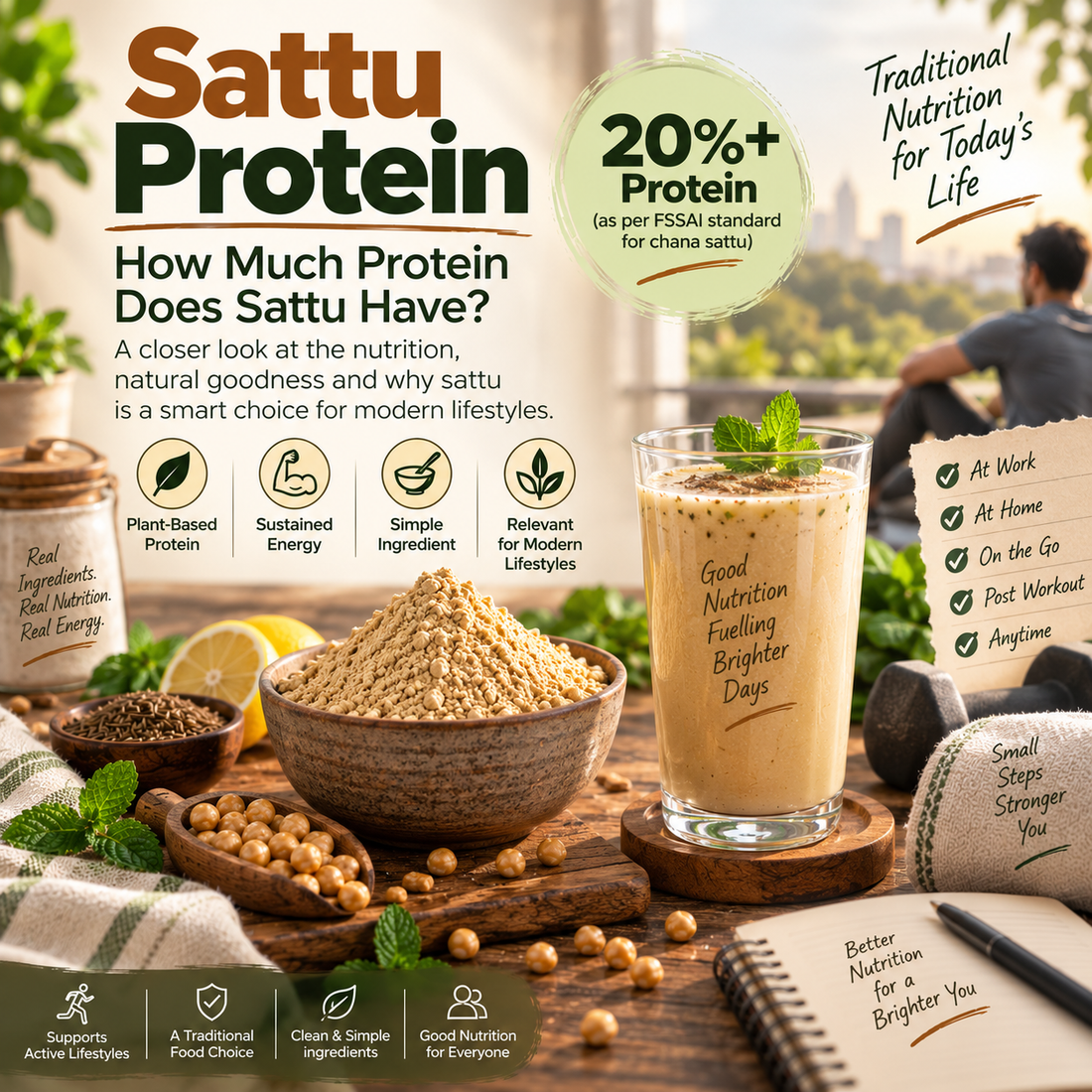 Sattu Protein: How Much Protein Does Sattu Have?