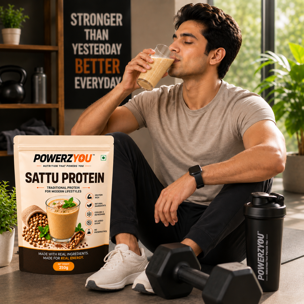 POWERZYOU SATTU PROTEIN