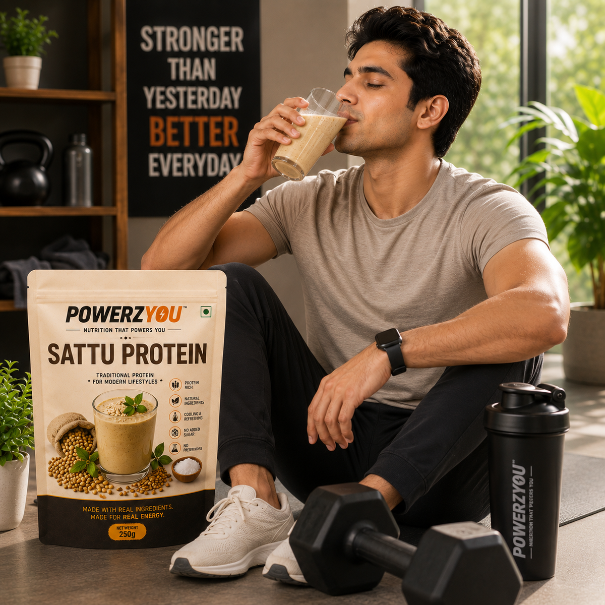 POWERZYOU SATTU PROTEIN